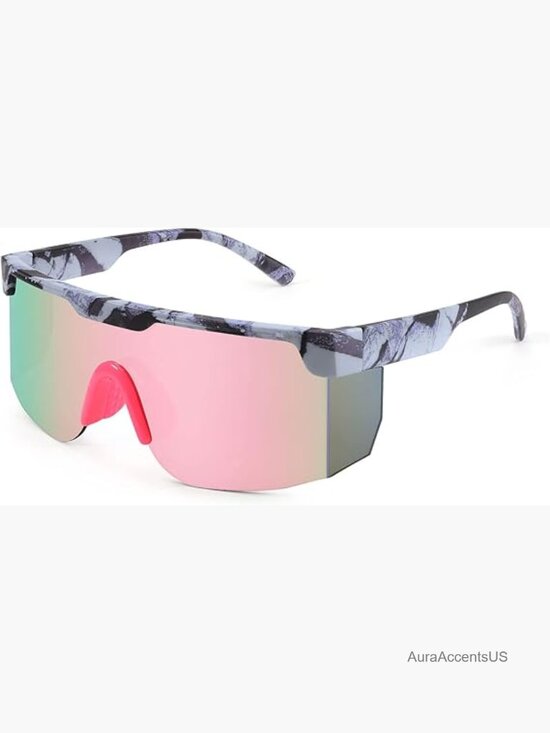 Retro Semi Rimless Sunglasses UV400 Protection Unisex main image 5